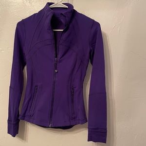 Lulu Lemon Define Zip Up Jacket Purple Size 0